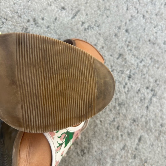 BASS X Rachel Antonoff “Louisa Flow Power” size 7.5 floral and heart saddle heel - Picture 11 of 15